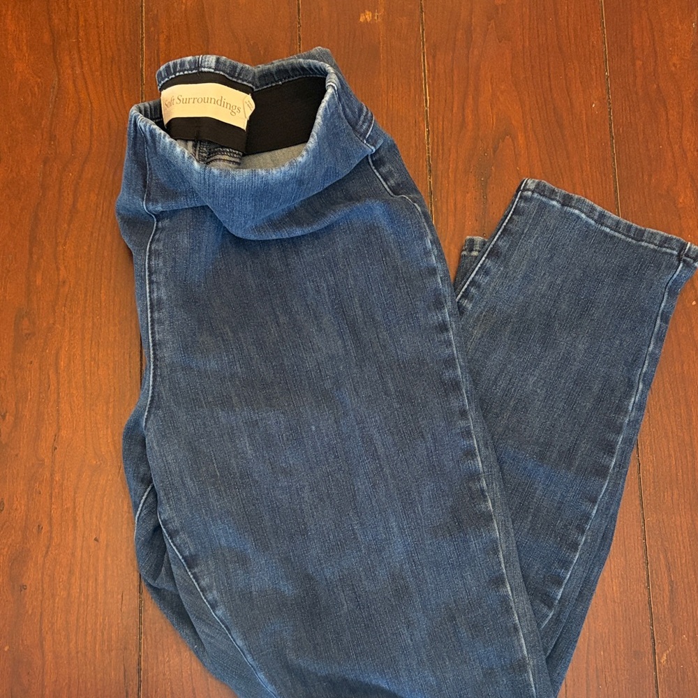 Soft Surroundings Dark Blue Jeggings
